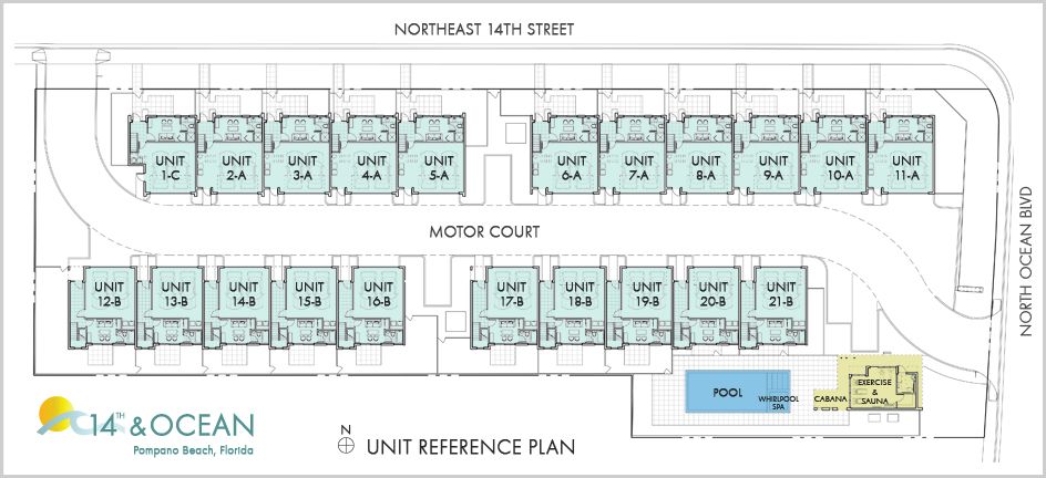 Photo of 14th & Ocean Townhouses in Pompano Beach, FL 33062