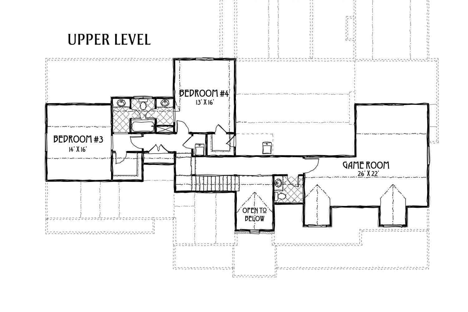 Villa Floor Plan Concept Builders Tulsa, OK