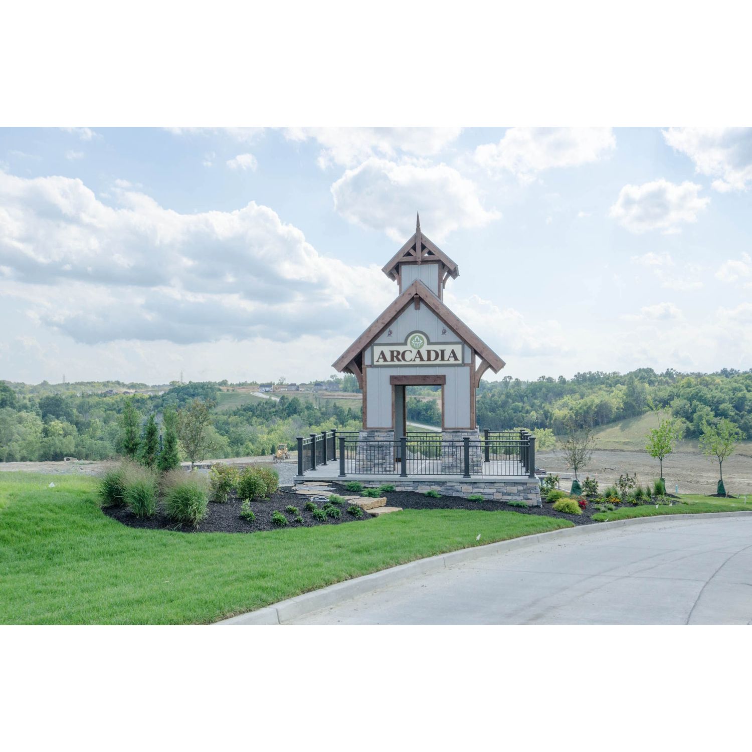 The Shire At Arcadia Patio New Homes In Alexandria Ky By Fischer