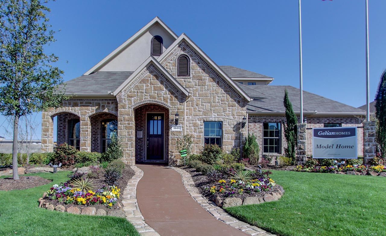 Paloma Creek new homes in Little Elm TX by Gehan Homes