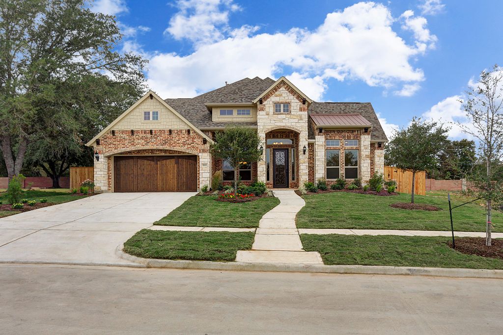 new homes for sale in Fulshear houston tx 5519 Song Bird Lane by J. Patrick Homes