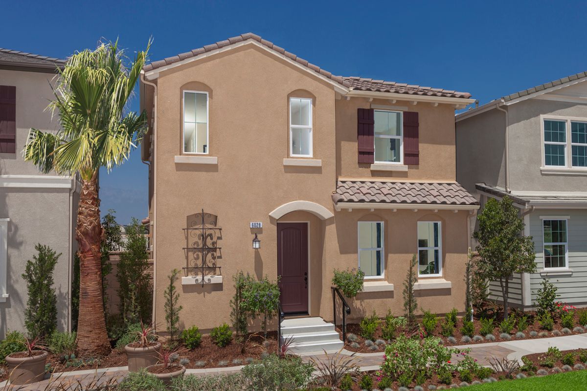 Harmony at the Lodge new homes in Eastvale CA by KB Home