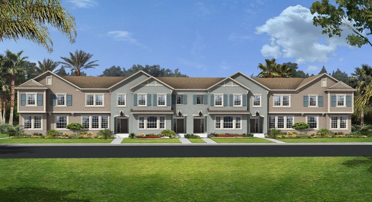 Orchard Hills Townhomes New Homes In Winter Garden Fl By