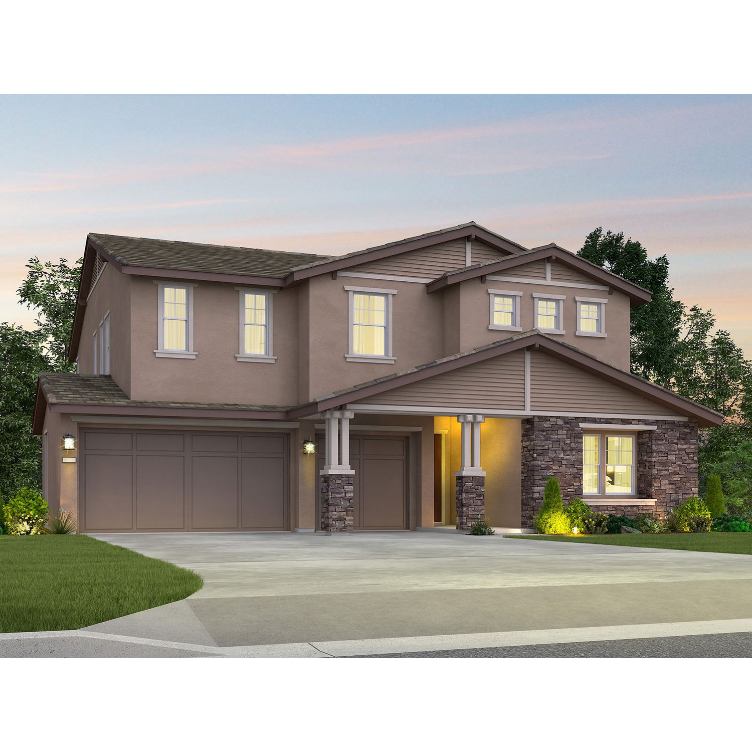 Montrose new homes in Upland CA by Meritage Homes