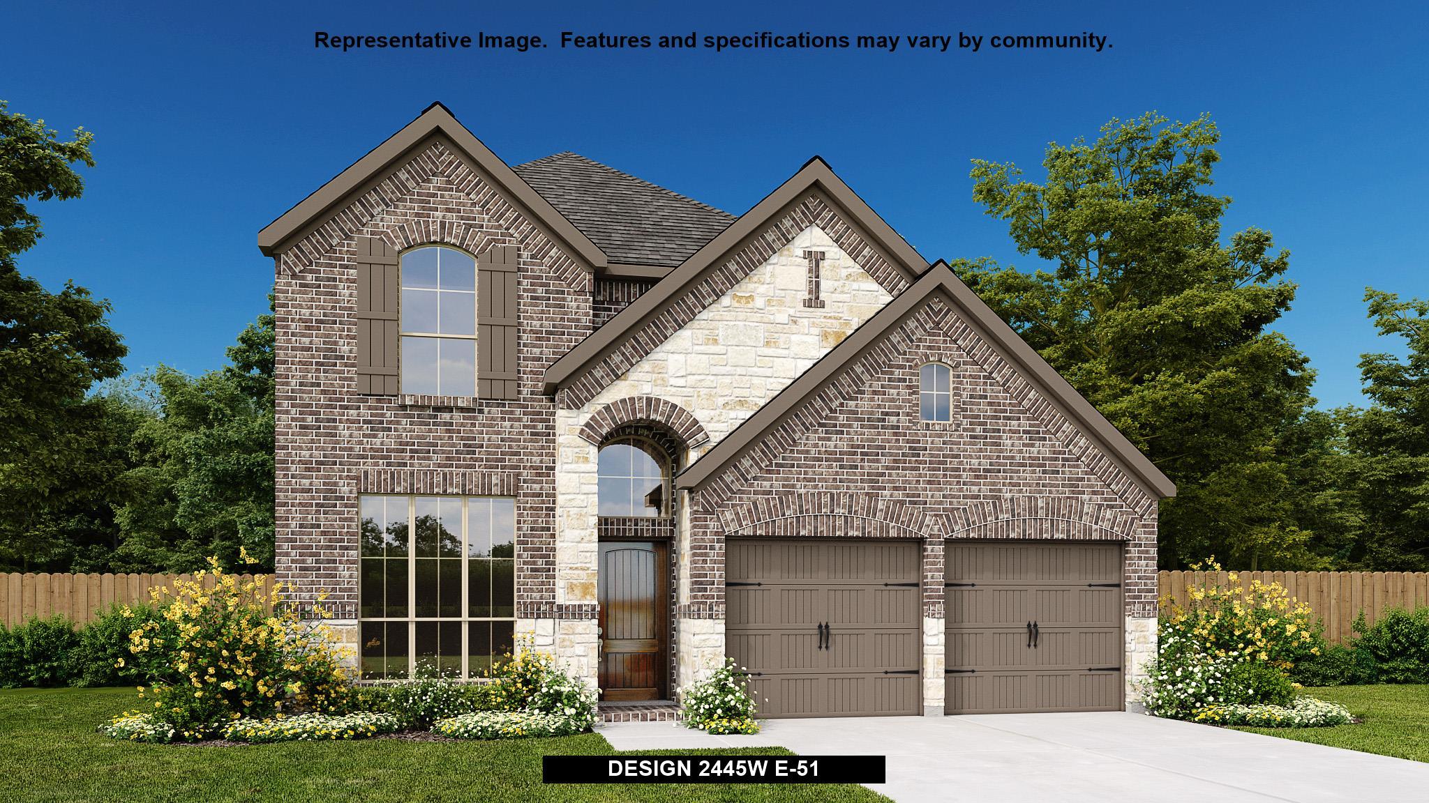 Jordan Ranch 50' - 2445w | Fulshear Fort Bend County Single Family Home