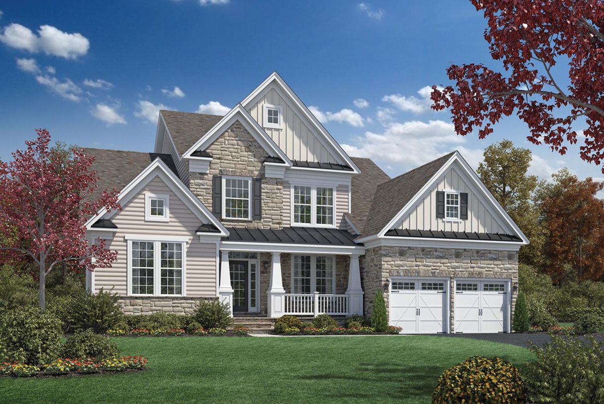 Dominion Valley Country Club Villas new homes in Haymarket VA by Toll