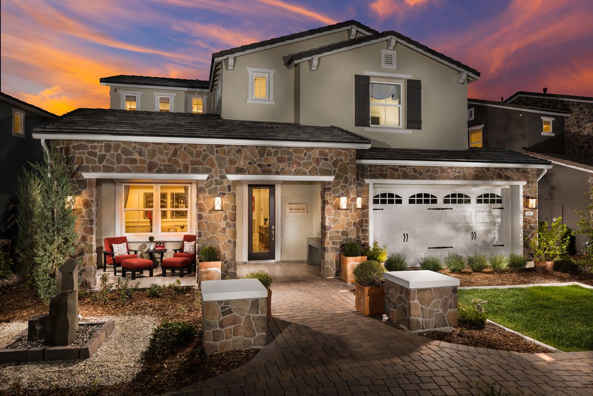 Willow Bend at Saddle Ridge new homes in Reno NV by Toll Brothers