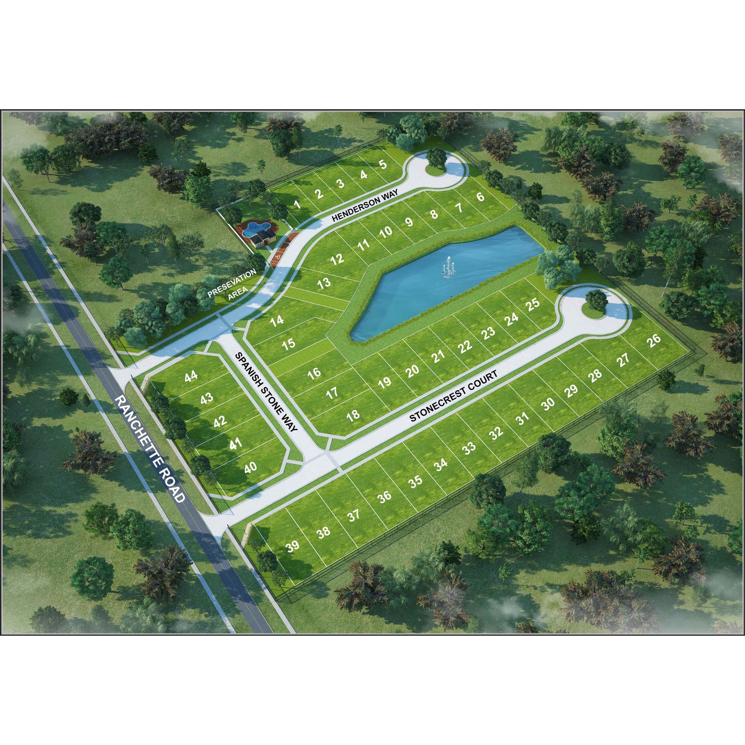 Photo of Ranchette Lake in West Palm Beach, FL 33415