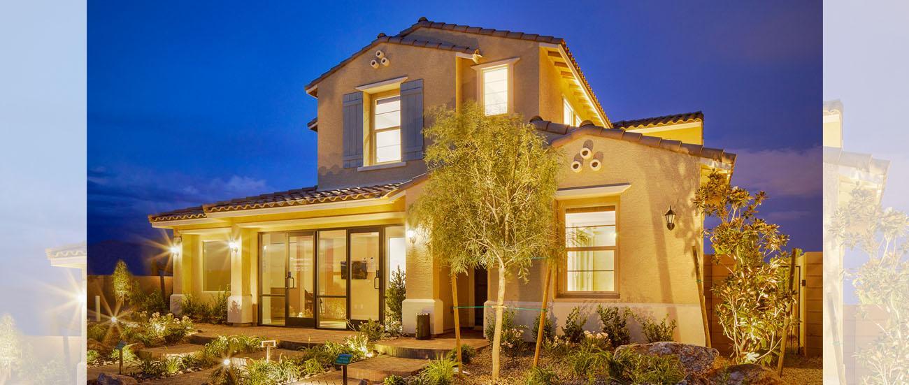 Teton Cliffs at Skye Canyon new homes in Las Vegas NV by Woodside Homes