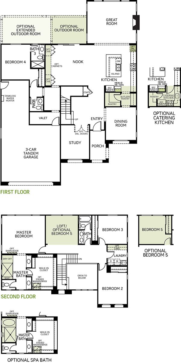 Residence Two Waterford At Park Place In Ontario Woodside Homes Residence Two