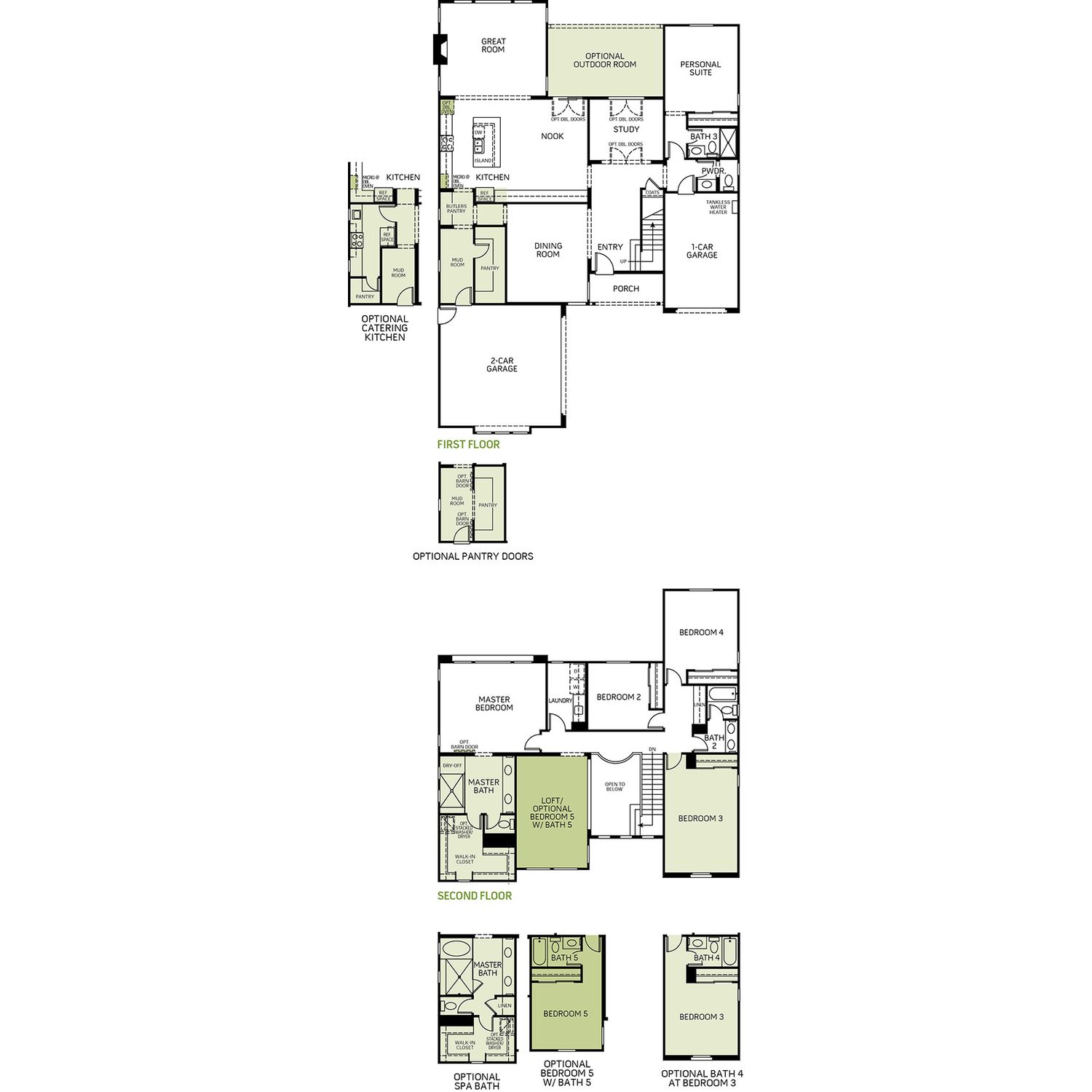 Residence Three Waterford At Park Place In Ontario Woodside Homes Residence Three